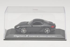 Porsche Cayman S 987 Porsche Design Edition 1 Zwart Minichamps 1:43 400065622 Metaal — afbeelding 4 van 5