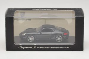 Porsche Cayman S 987 Porsche Design Edition 1 Zwart Minichamps 1:43 400065622 Metaal — afbeelding 5 van 5