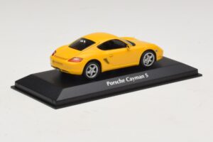 Porsche Cayman S 987 Geel Maxichamps 1:43 940065620 Metaal — afbeelding 2 van 5