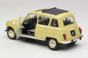 Renault 4L Geel Solido 1:18 8062 Metaal — afbeelding 4 van 7