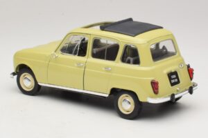 Renault 4L Geel Solido 1:18 8062 Metaal — afbeelding 6 van 7