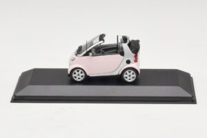 Smart Fortwo 450 Cabrio Wit Legally Blonde 2 Vervangende Doos Minichamps 1:43 402173900-R1 Metaal