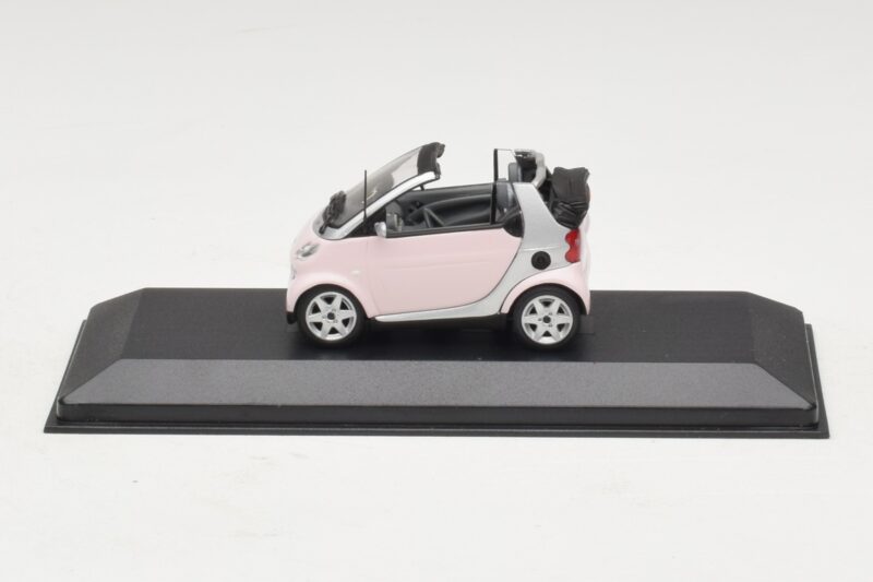 Smart Fortwo 450 Cabrio Wit Legally Blonde 2 Vervangende Doos Minichamps 1:43 402173900-R1 Metaal