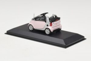 Smart Fortwo 450 Cabrio Wit Legally Blonde 2 Vervangende Doos Minichamps 1:43 402173900-R1 Metaal — afbeelding 3 van 5