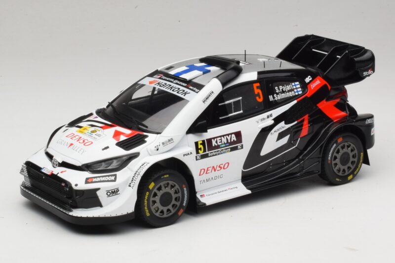 Toyota GR Yaris Rally1 #5 S. Pajari / E. Malkonen Rally Kenya 2025 IXO 1:18 18RMC246 Metaal