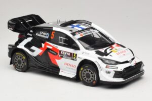 Toyota GR Yaris Rally1 #5 S. Pajari / E. Malkonen Rally Kenya 2025 IXO 1:18 18RMC246 Metaal — afbeelding 4 van 6