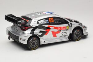 Toyota GR Yaris Rally1 #69 K. Rovanpera / J. Halttunen Rally Portugal 2025 IXO 1:18 18RMC250B Metaal — afbeelding 2 van 6
