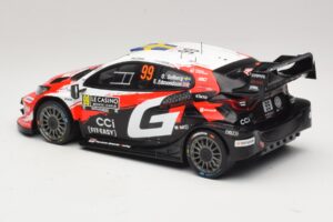 Toyota GR Yaris Rally1 #99 O. Solberg / E. Edmondson Rally Monte Carlo Winner 2026 IXO 1:18 18RMC269A Metaal — afbeelding 5 van 6