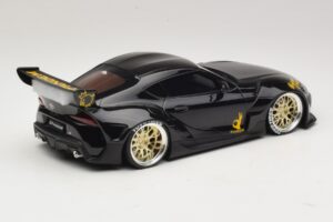 Toyota Supra GR A90 Pandem V1.0 Zwart TopSpeed 1:18 TS0307 Hars — afbeelding 2 van 6