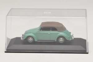 Volkswagen 1200 Cabriolet Stoffen Kap Groen Minichamps 1:43 430052042 Metaal — afbeelding 4 van 5
