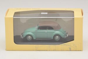 Volkswagen 1200 Cabriolet Stoffen Kap Groen Minichamps 1:43 430052042 Metaal — afbeelding 5 van 5