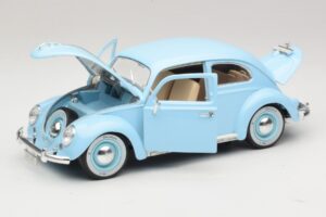 Volkswagen Kever Blauw Bburago 1:18 3381 Metaal — afbeelding 2 van 8