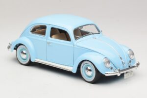 Volkswagen Kever Blauw Bburago 1:18 3381 Metaal — afbeelding 6 van 8