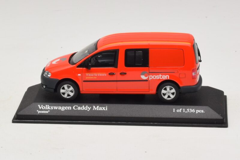 Volkswagen Caddy Maxi Mk3 Norway Post Minichamps 1:43 403057005 Metaal