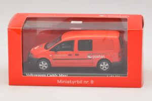 Volkswagen Caddy Maxi Mk3 Norway Post Minichamps 1:43 403057005 Metaal — afbeelding 5 van 5