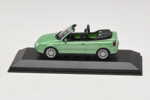 Volkswagen Golf Mk4 Cabriolet Groen Metallic Minichamps 1:43 430058335 Metaal
