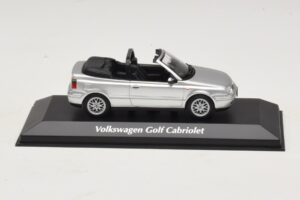 Volkswagen Golf Mk4 Cabriolet Zilver Maxichamps 1:43 940058331 Metaal