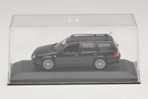 Volkswagen Golf Mk4 Variant Sport Highline BBS Edition Zwart Minichamps 1:43 GOLF008 Metaal — afbeelding 4 van 5