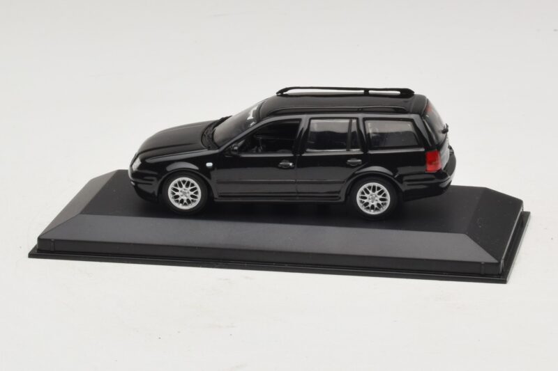 Volkswagen Golf Mk4 Variant Sport Highline BBS Edition Zwart Vervangende Doos Minichamps 1:43 GOLF008-R1 Metaal