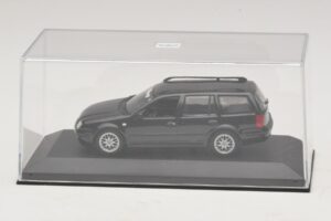 Volkswagen Golf Mk4 Variant Sport Highline BBS Edition Zwart Vervangende Doos Minichamps 1:43 GOLF008-R1 Metaal — afbeelding 4 van 5