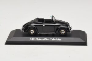 Volkswagen Hebmuller Cabriolet Zwart Maxichamps 1:43 940052130 Metaal