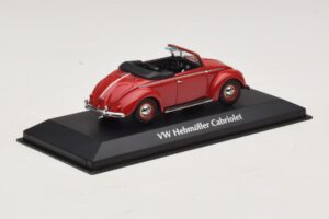 Volkswagen Hebmuller Cabriolet Rood Maxichamps 1:43 940052131 Metaal — afbeelding 2 van 5