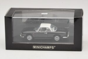 Volkswagen Karmann Ghia Zwart met wit dak Minichamps 1:43 430050224 Metaal — afbeelding 5 van 5