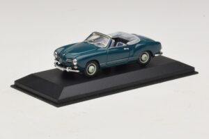Volkswagen Karmann Ghia Cabriolet Donkerblauw Minichamps 1:43 GHIA001 Metaal — afbeelding 2 van 5