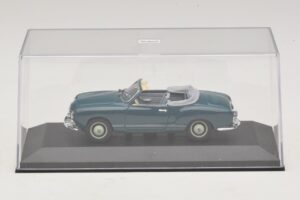 Volkswagen Karmann Ghia Cabriolet Donkerblauw Minichamps 1:43 GHIA001 Metaal — afbeelding 4 van 5