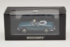 Volkswagen Karmann Ghia Cabriolet Donkerblauw Minichamps 1:43 GHIA001 Metaal — afbeelding 5 van 5