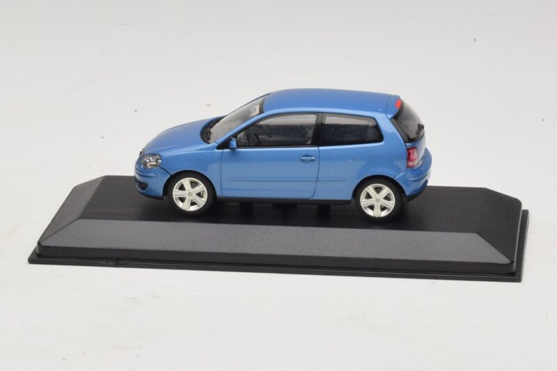 Volkswagen Polo 9N3 Blauw Minichamps 1:43 POLO001 Metaal