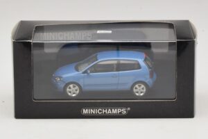Volkswagen Polo 9N3 Blauw Minichamps 1:43 POLO001 Metaal — afbeelding 5 van 5