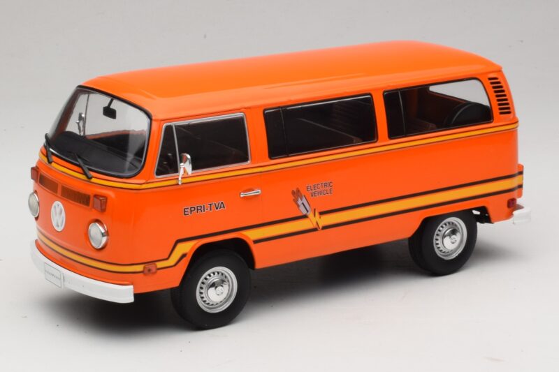 Volkswagen T2 Elektrotransporter EPRI-TVA Oranje IXO 1:18 U18RDC004-B Metaal