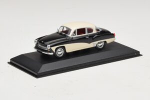 Wartburg A311 Donkerblauw Wit Minichamps 1:43 WARBURG001 Metaal — afbeelding 2 van 5
